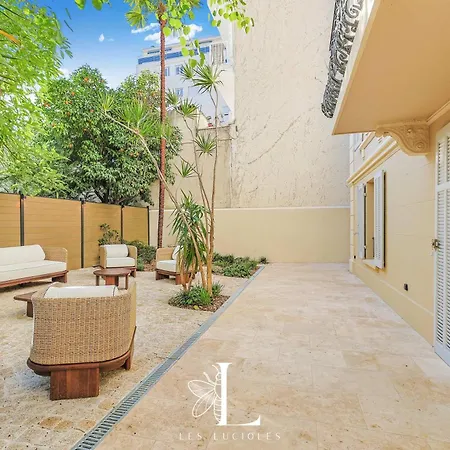 Lejlighed Les Lucioles 10 - Luxury Garden 3 Bedrooms - Sleeps 8 Cannes