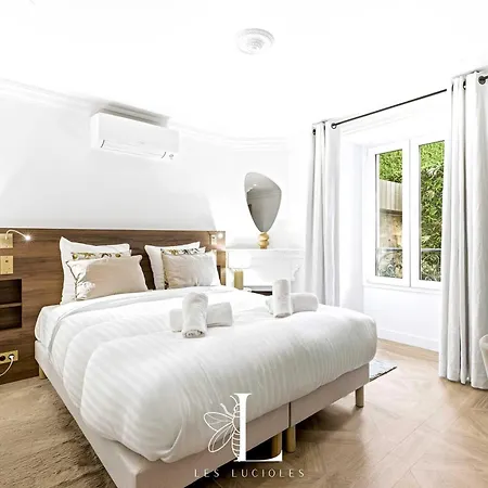Les Lucioles 10 - Luxury Garden 3 Bedrooms - Sleeps 8 Cannes