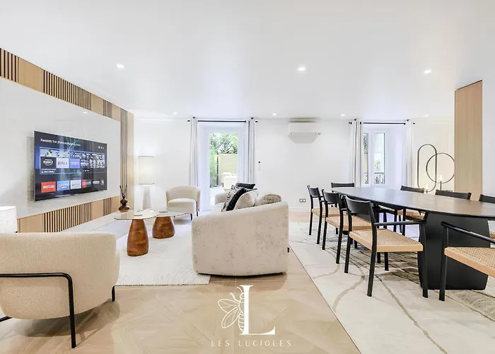 דירה Les Lucioles 10 - Luxury Garden 3 Bedrooms - Sleeps 8