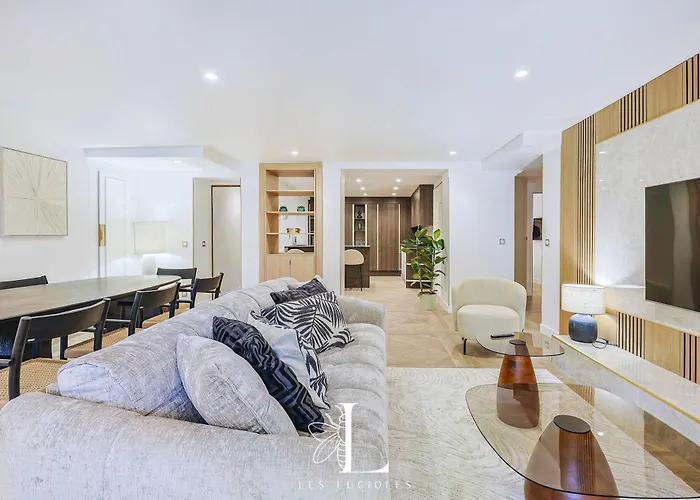 Les Lucioles 10 - Luxury Garden 3 Bedrooms - Sleeps 8 * קאן