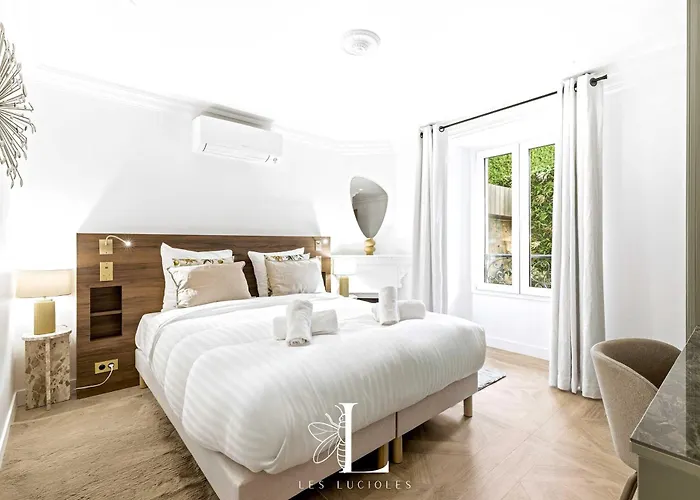 Les Lucioles 10 - Luxury Garden 3 Bedrooms - Sleeps 8 קאן