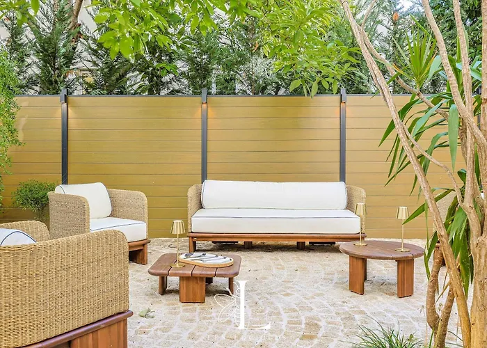 דירה Les Lucioles 10 - Luxury Garden 3 Bedrooms - Sleeps 8 *