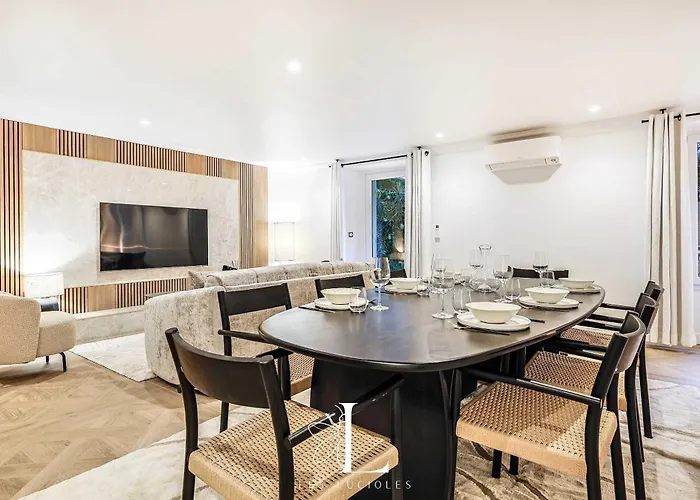 דירה Les Lucioles 10 - Luxury Garden 3 Bedrooms - Sleeps 8